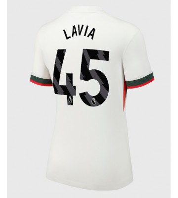 Chelsea Romeo Lavia #45 Replika Bortatröja Damer 2025-26 Kortärmad